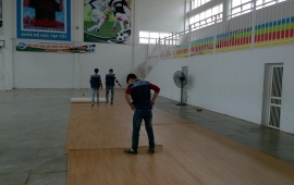 Sàn nhựa Vinyl cho nhà thi đấu thể thao